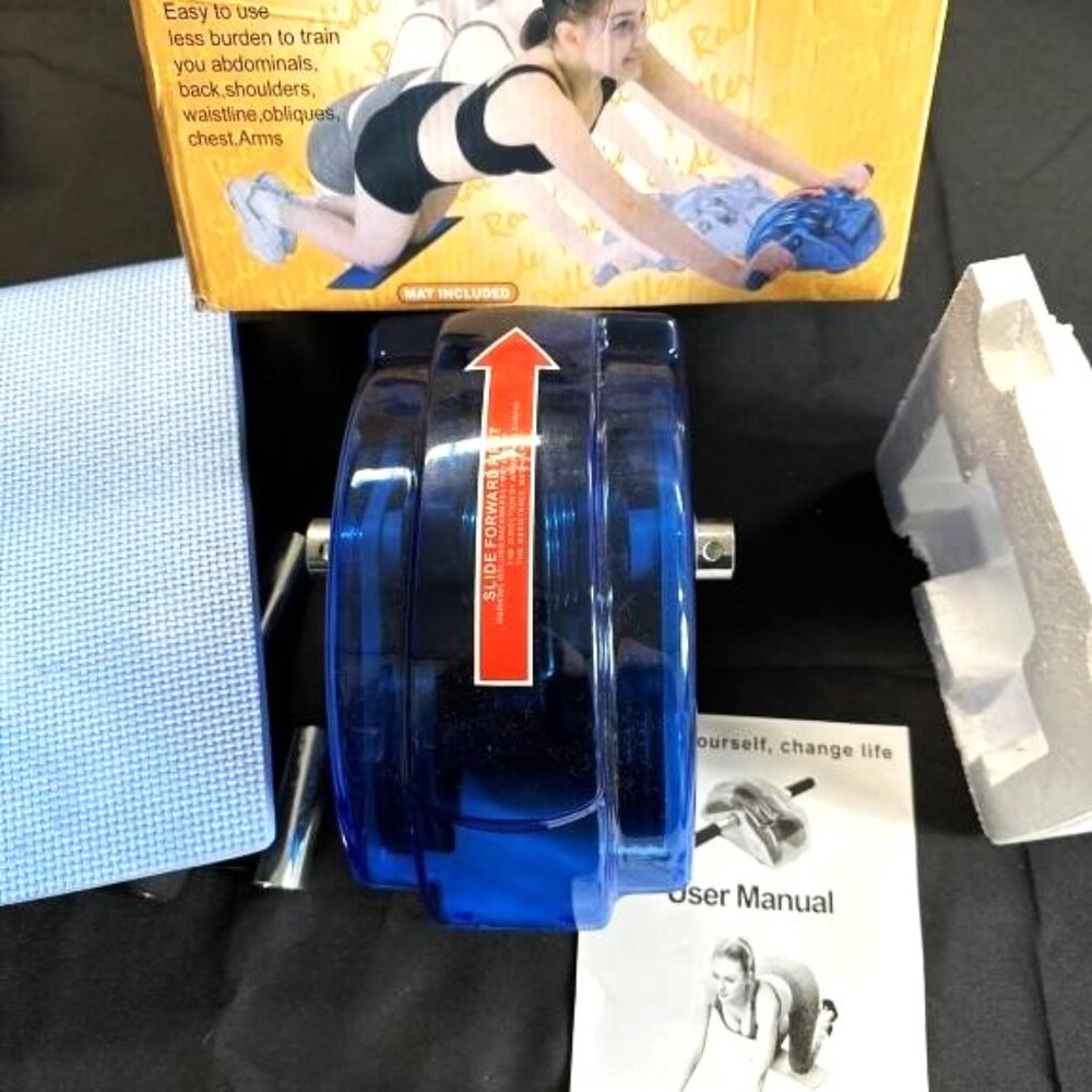 BNE - ROLLER SLIDE Abdominal Machine Training Gym Waistline Back Muscle Workout